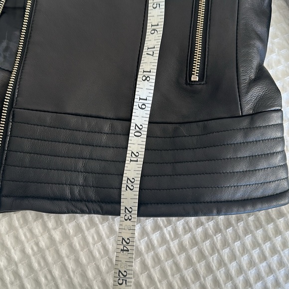 Brand new identity l leather bomber coat. - Picture 8 of 8